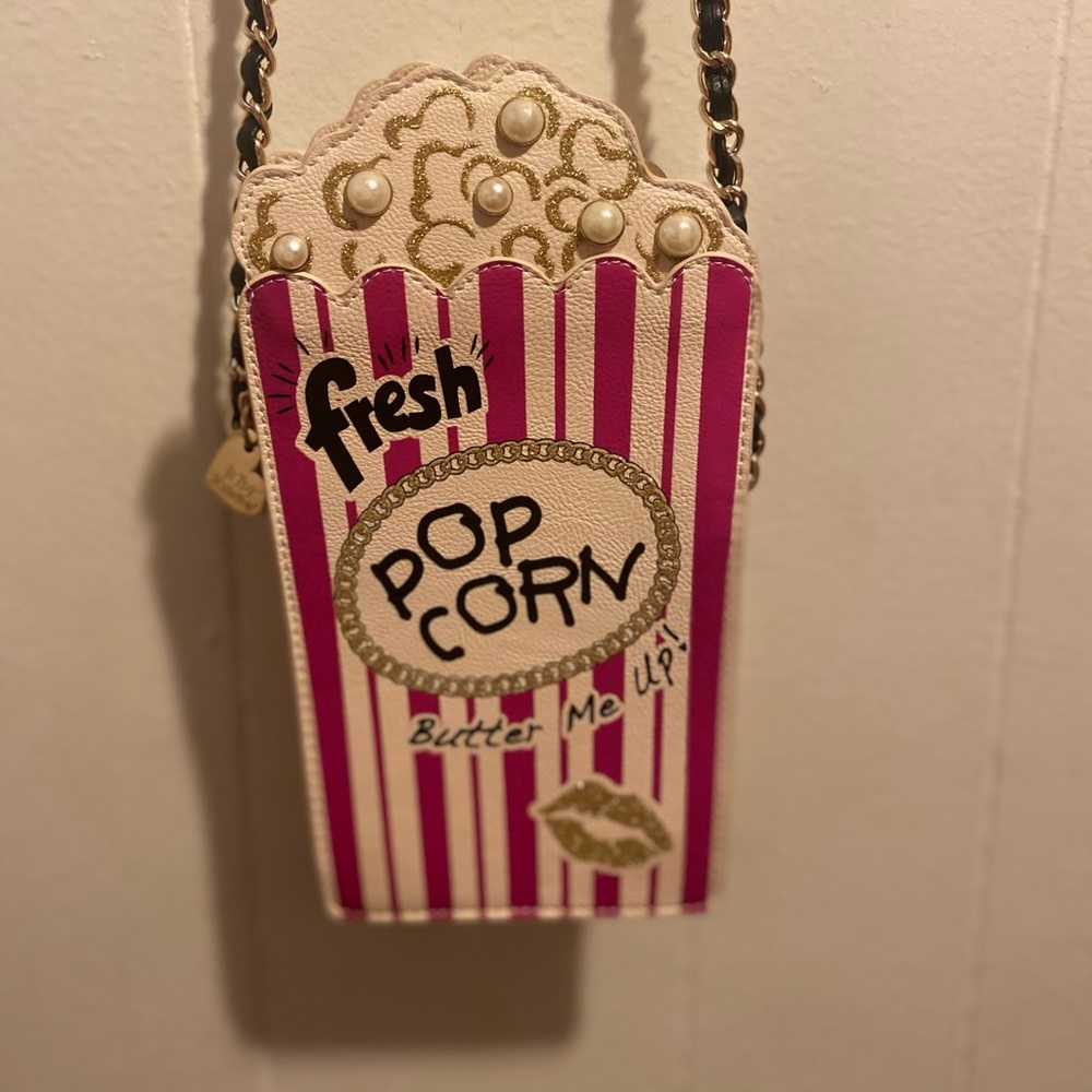 Betsey Johnson popcorn purse
